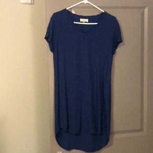 Cloth & Stone V-neck High Low Tunic Dress (Size S)